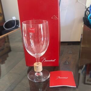 Baccarat Clear Wine Glass